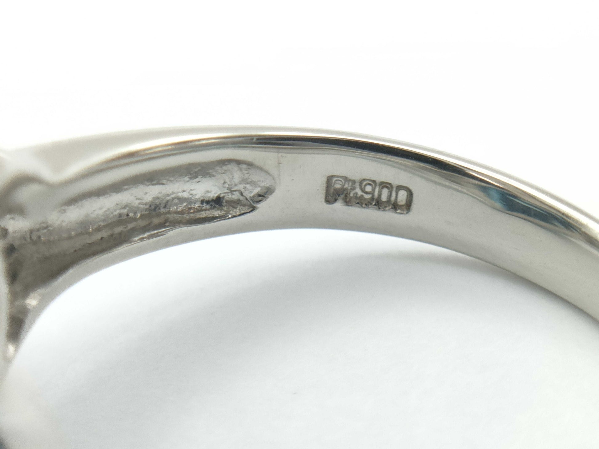 BT10.59ct D0.23ct PT900 9.7g Ring