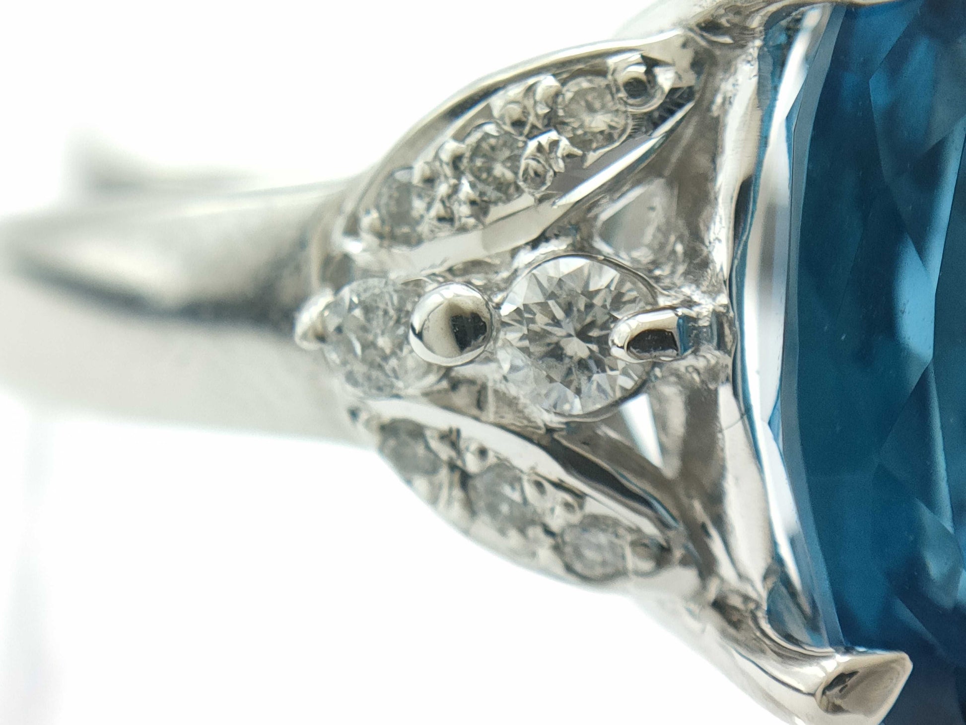 BT10.59ct D0.23ct PT900 9.7g Ring