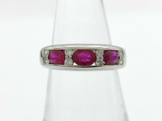 R1.30ct D0.26ct PT900 8.0g Ring