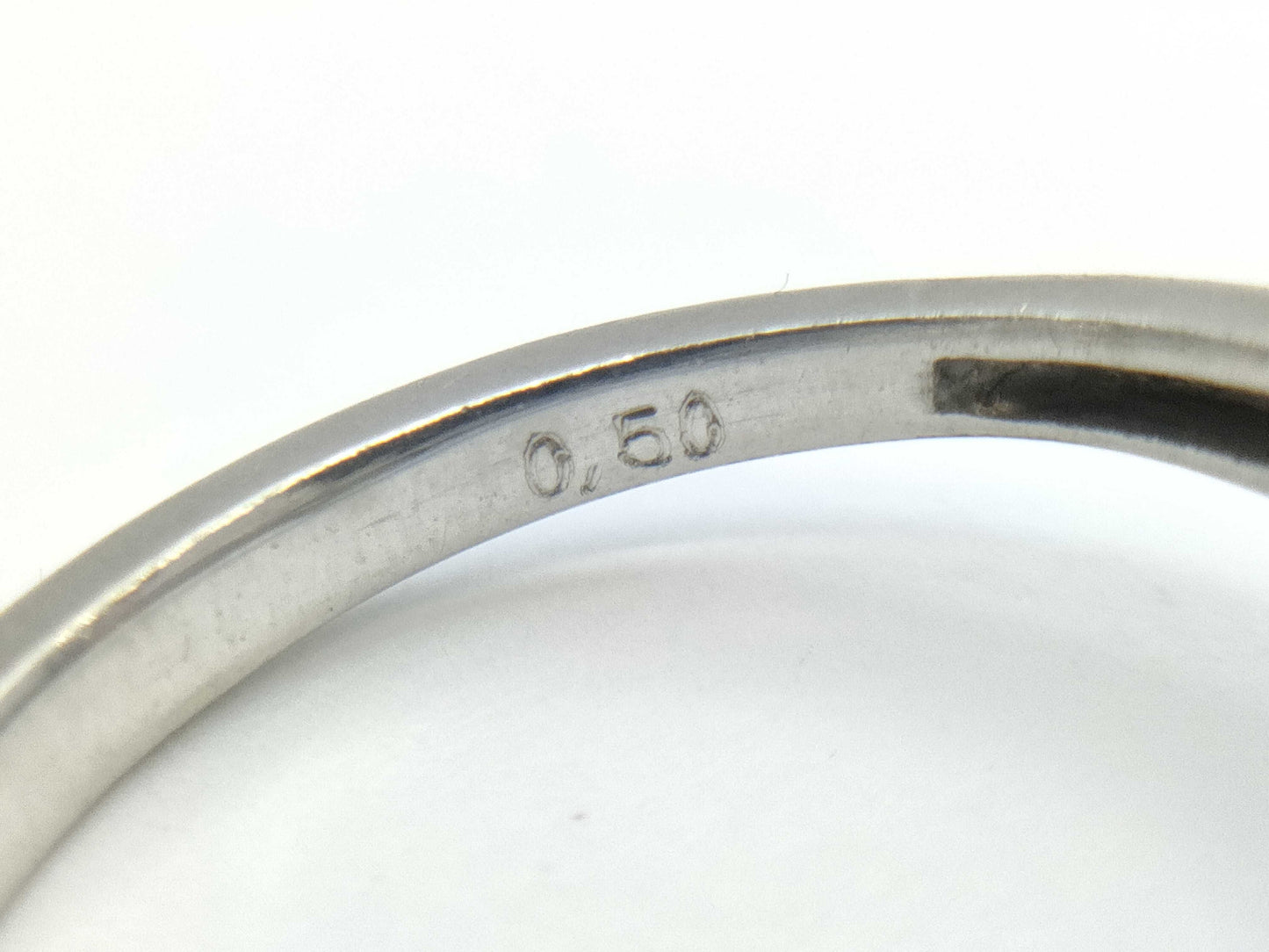 D0.50ct PT900 4.0g Ring