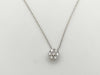 PD0.03ct D0.18ct PT850 2.5g Necklace
