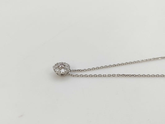 PD0.03ct D0.18ct PT850 2.5g Necklace