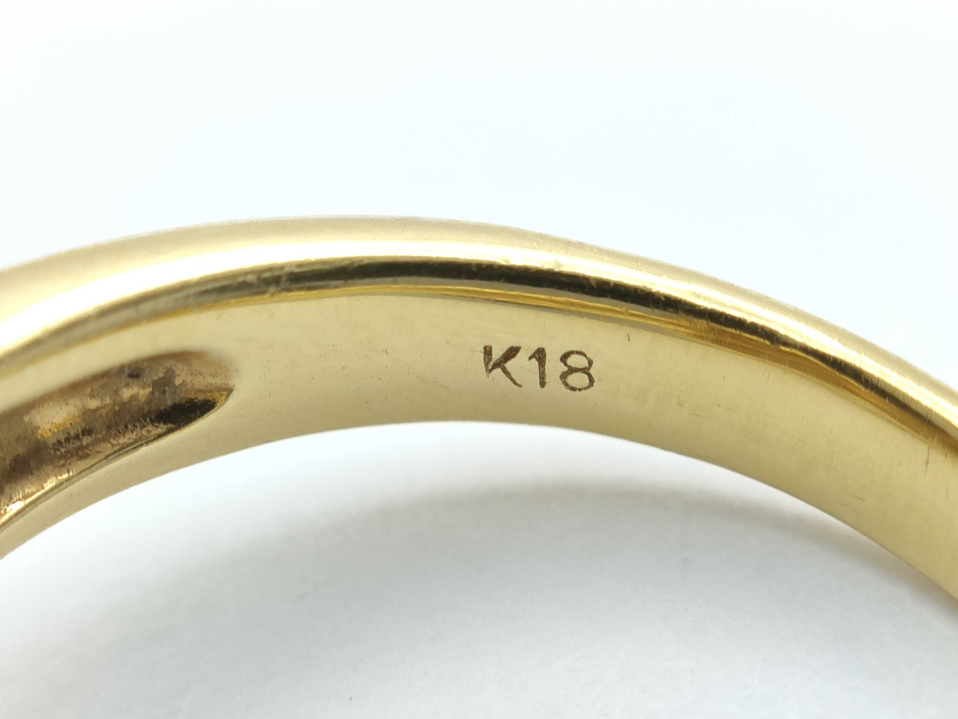D1.00ct K18 6.4g Ring