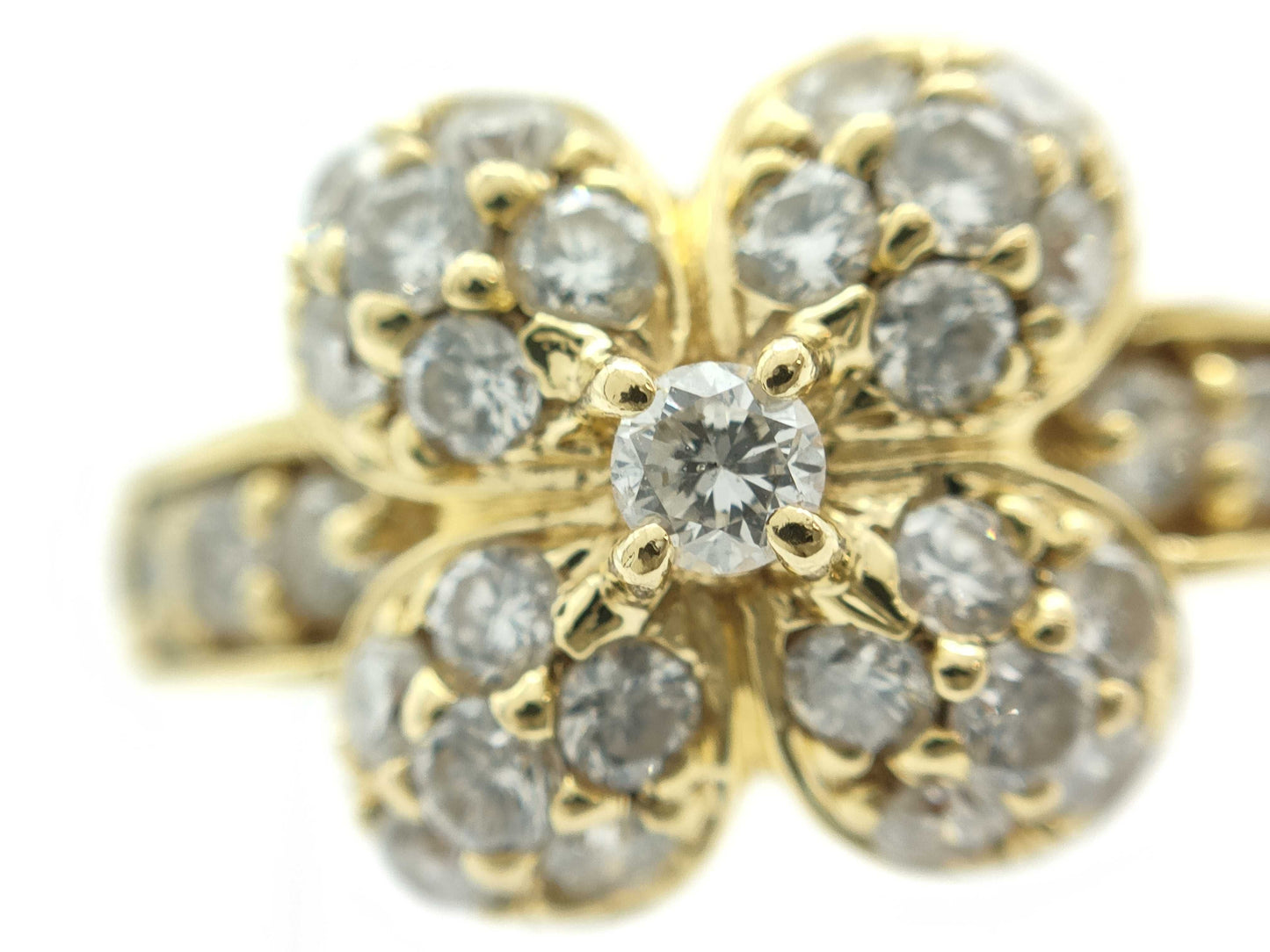 D1.00ct K18 6.4g Ring