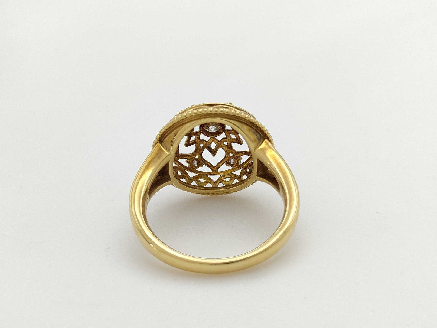 Star Sand D0.27ct K18 5.9g Ring