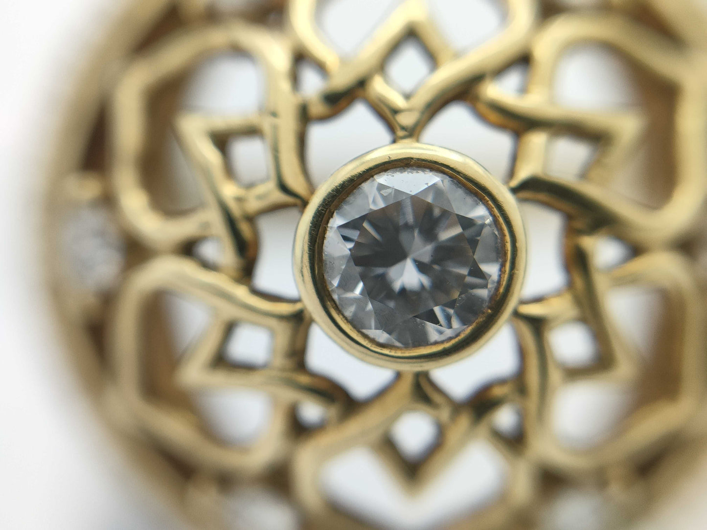 Star Sand D0.27ct K18 5.9g Ring