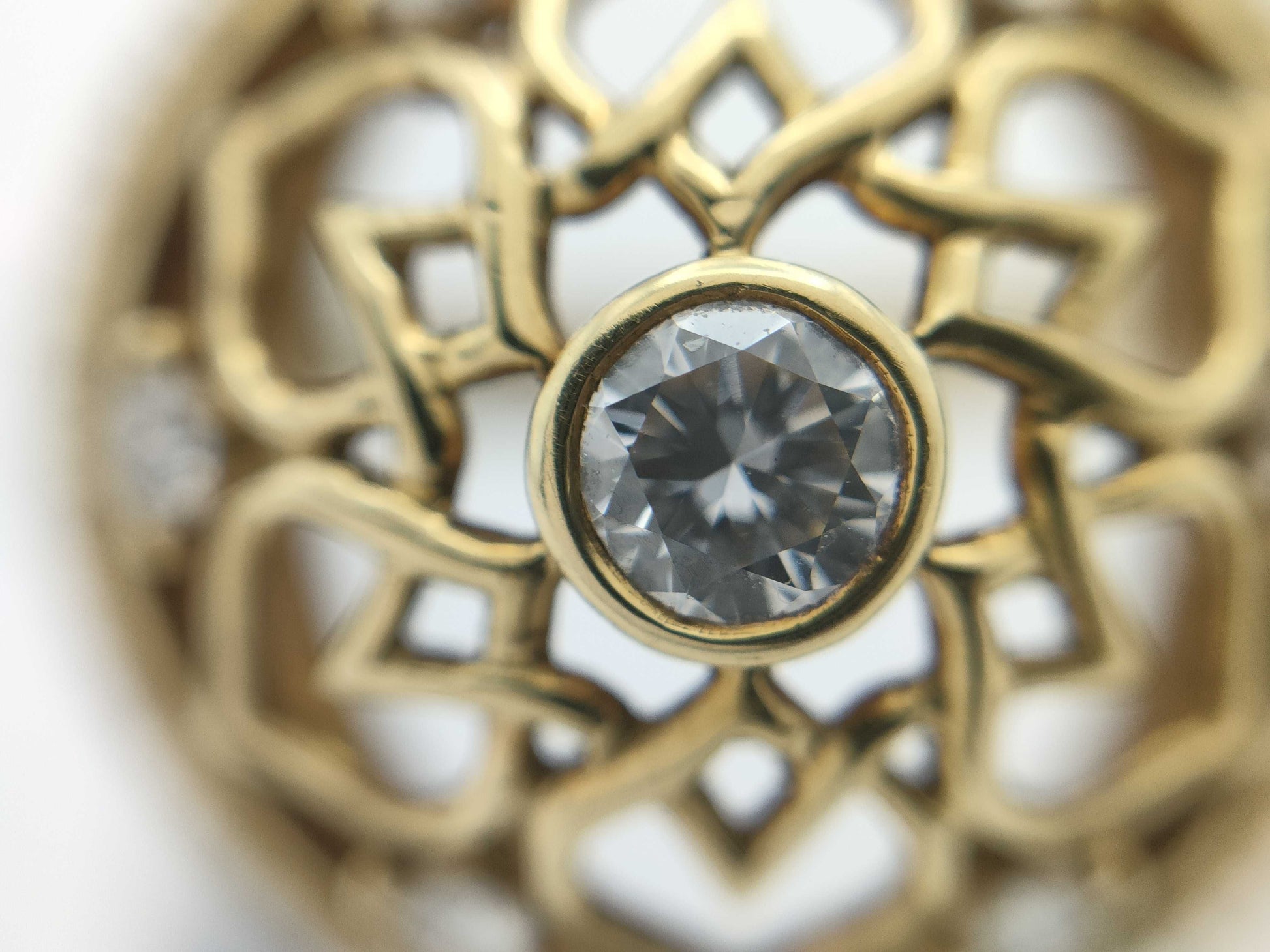 Star Sand D0.27ct K18 5.9g Ring