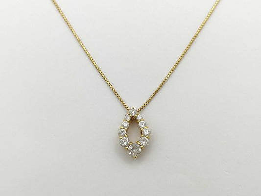 D0.51ct K18 2.9g Necklace