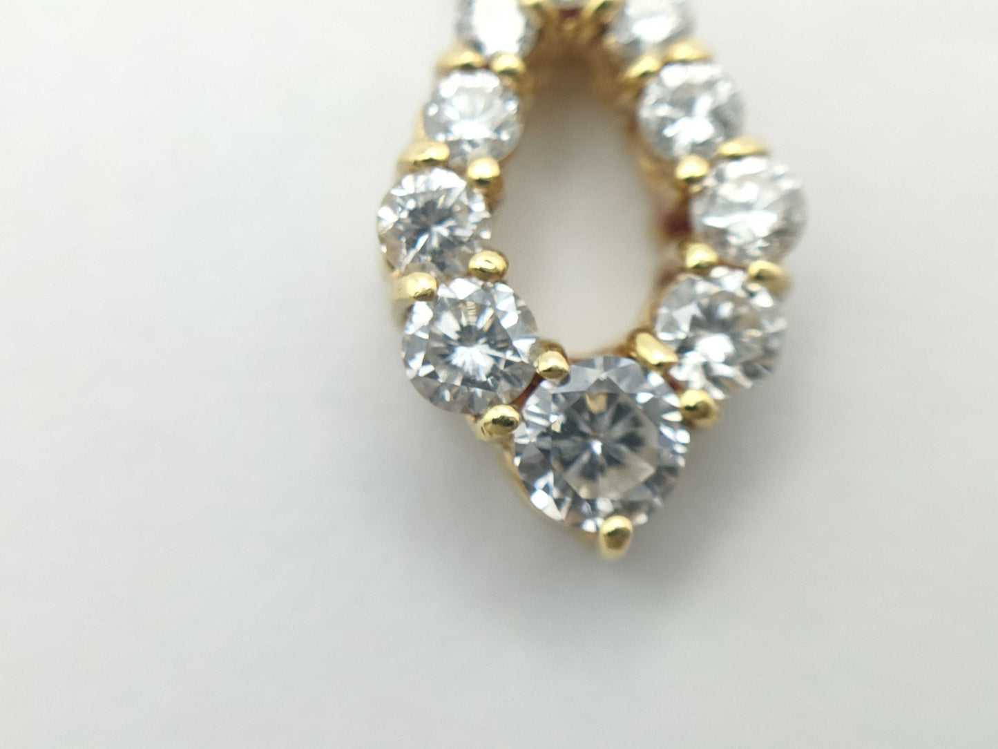D0.51ct K18 2.9g Necklace