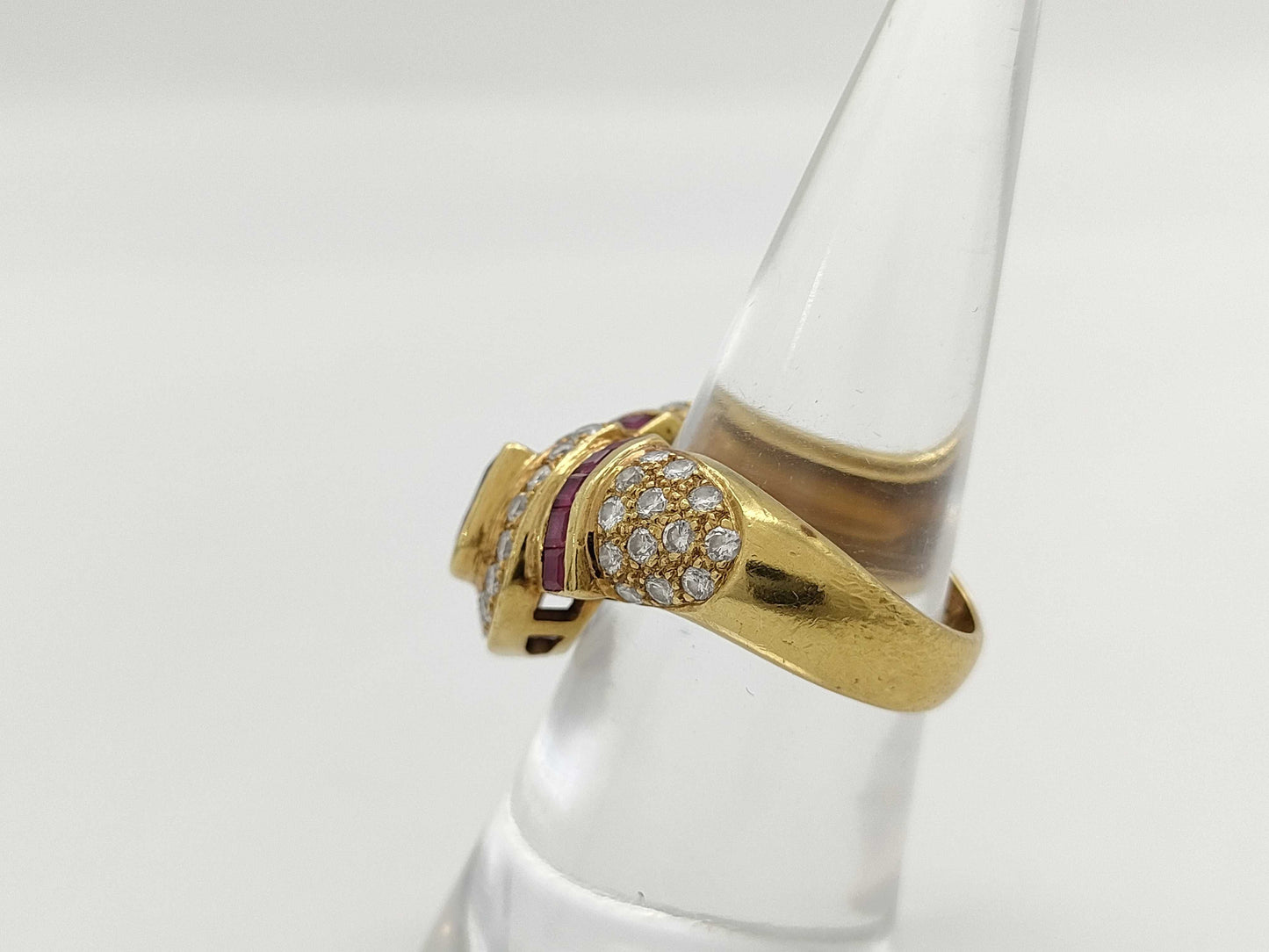 R0.51ct R0.57ct D0.79ct K18 9.4g Ring