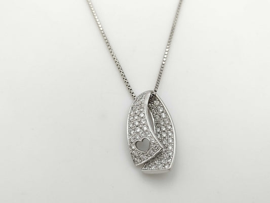 D0.86ct PT900/850 8.7g Necklace