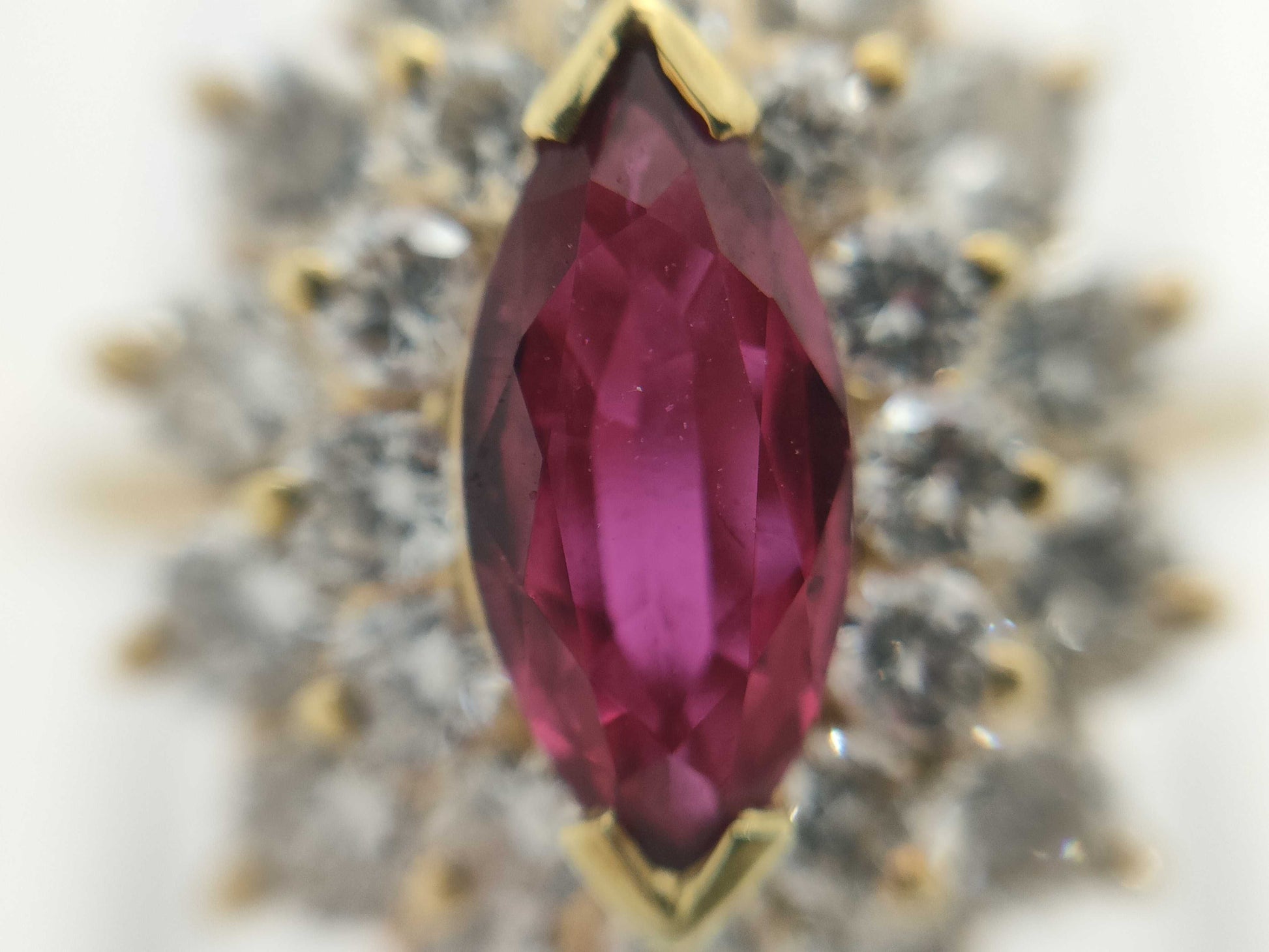 R0.53ct D1.11ct K18 4.2g Ring