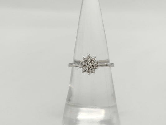 D0.23ct K18WG 2.5g Ring