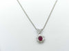 R0.520ct D0.40ct PT850 5.0g Necklace