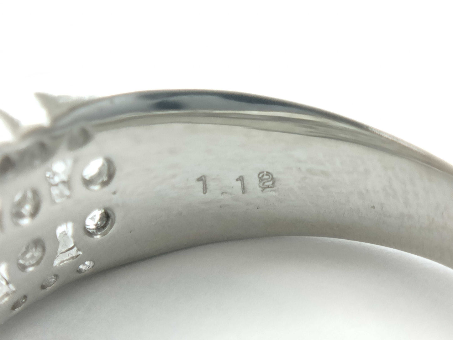D1.12ct PT900 8.5g Ring