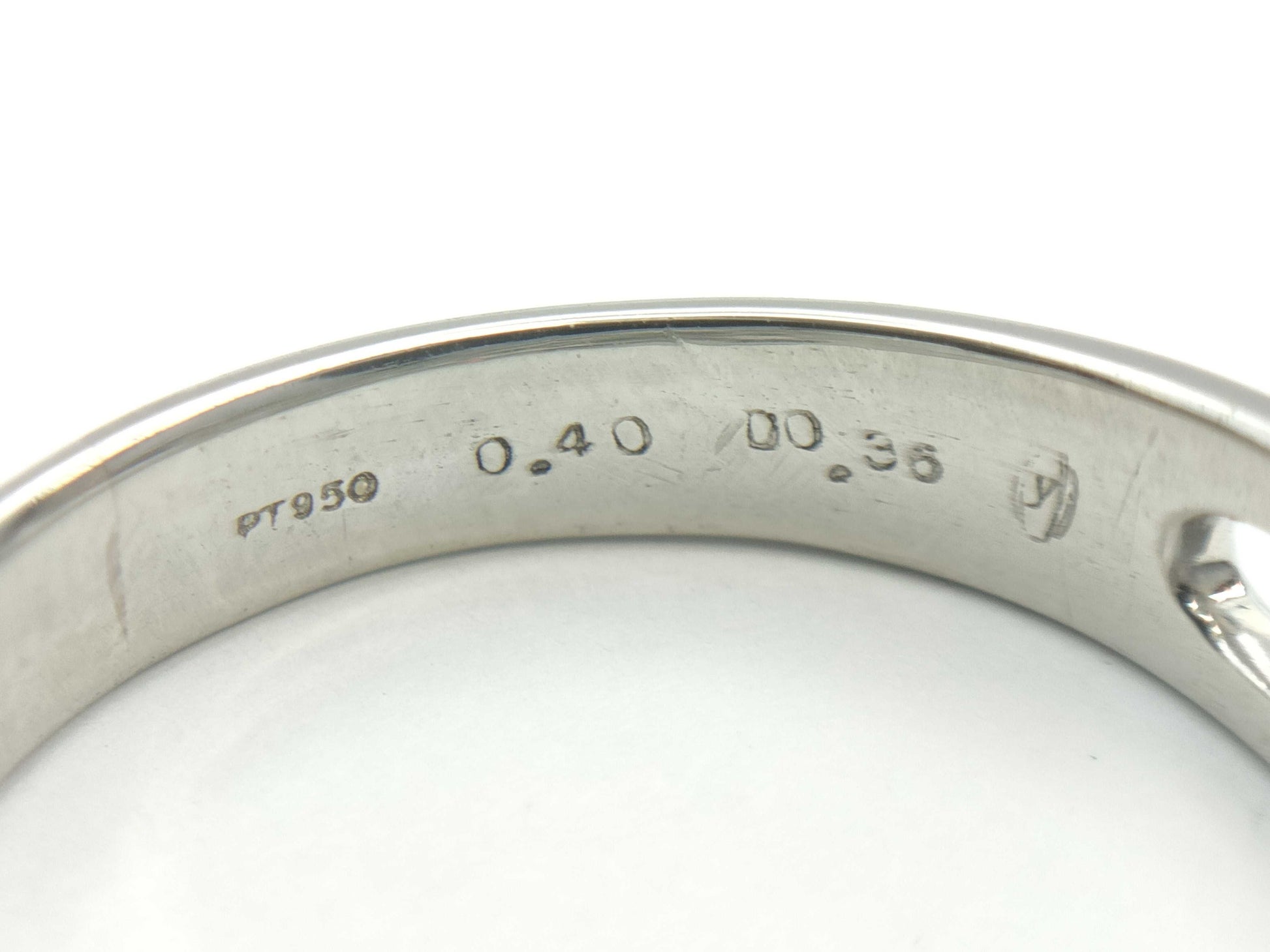 AX0.40ct D0.36ct PT950 8.2g Ring