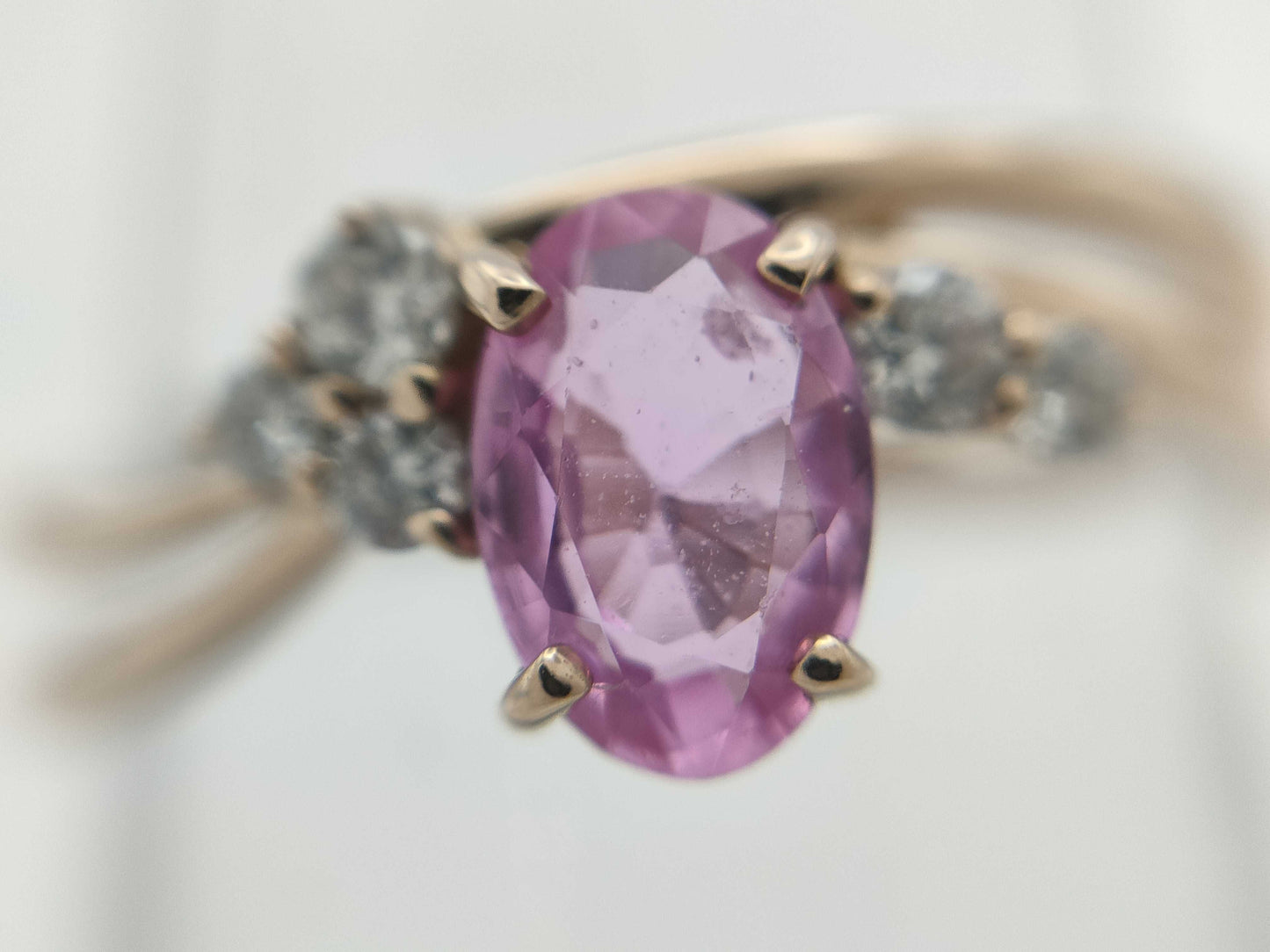 PS0.52ct D0.06ct K18PG 2.5g Ring