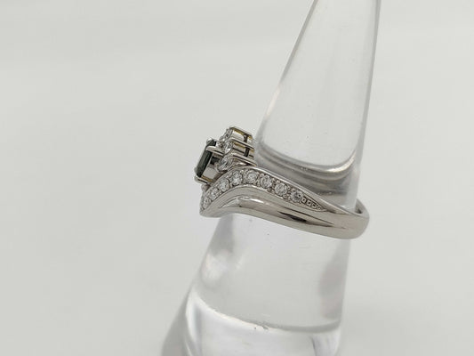 AX0.43ct D0.51ct PT900 8.9g Ring