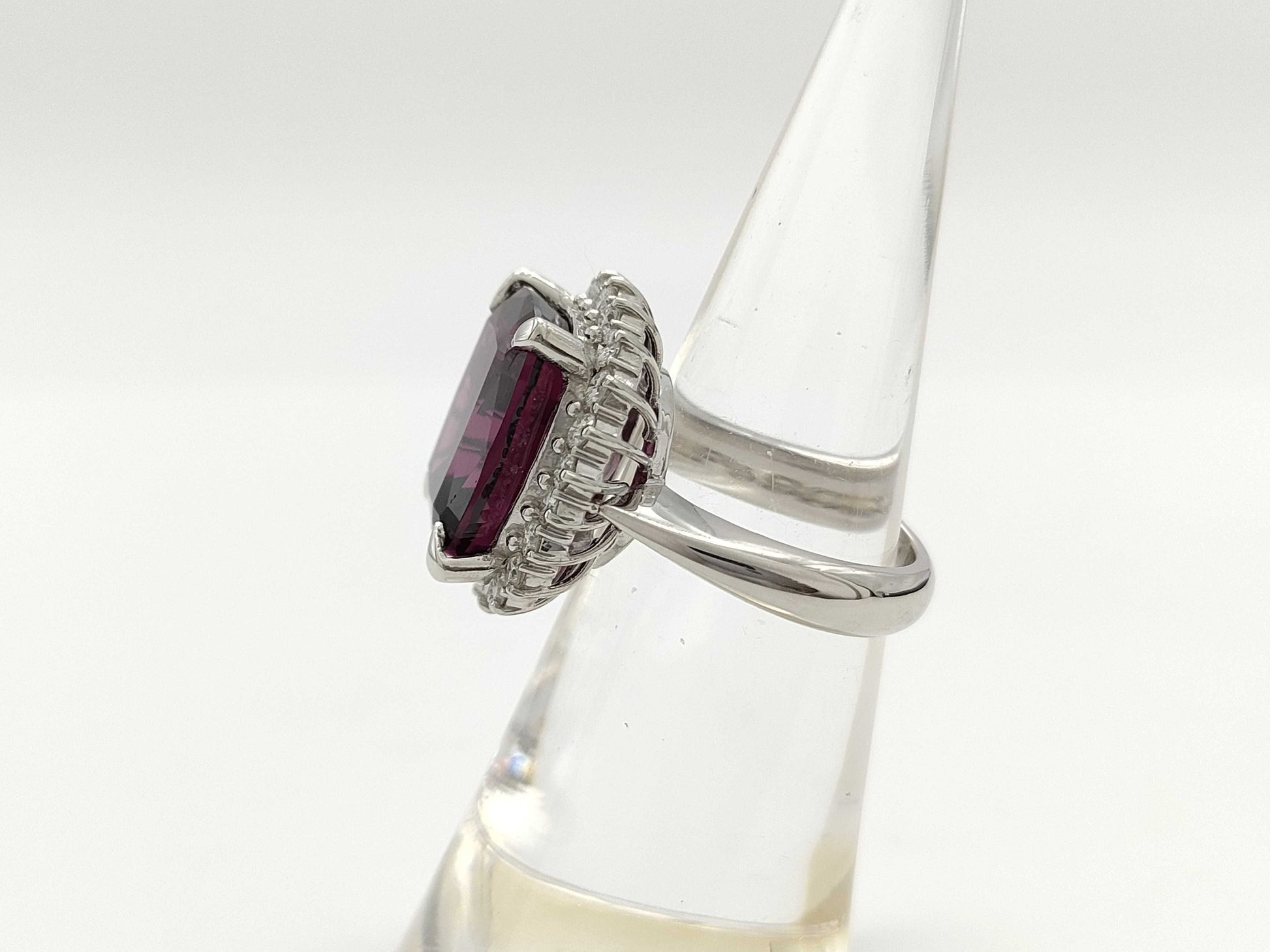 RGA12.56ct D0.68ct PT900 13.6g Ring