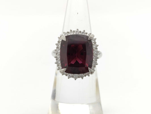 RGA12.56ct D0.68ct PT900 13.6g Ring