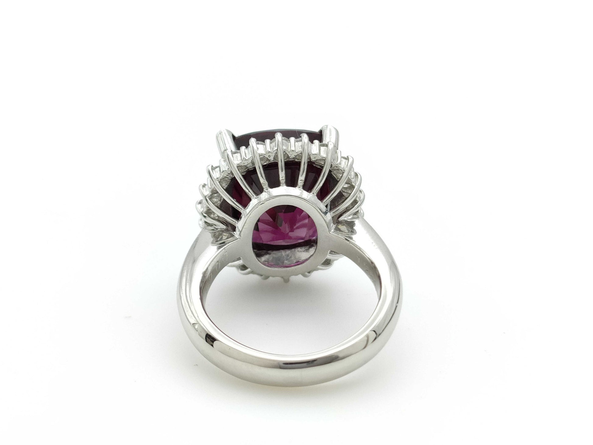 RGA12.56ct D0.68ct PT900 13.6g Ring