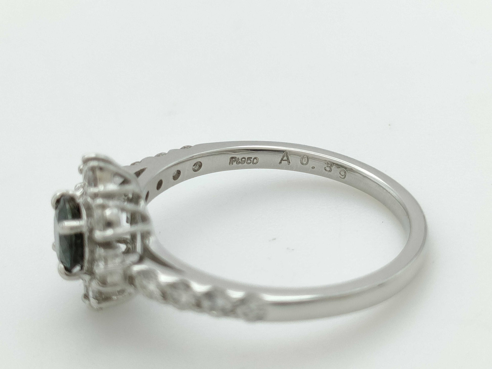AX0.39ct D0.43ct PT950 3.3g Ring