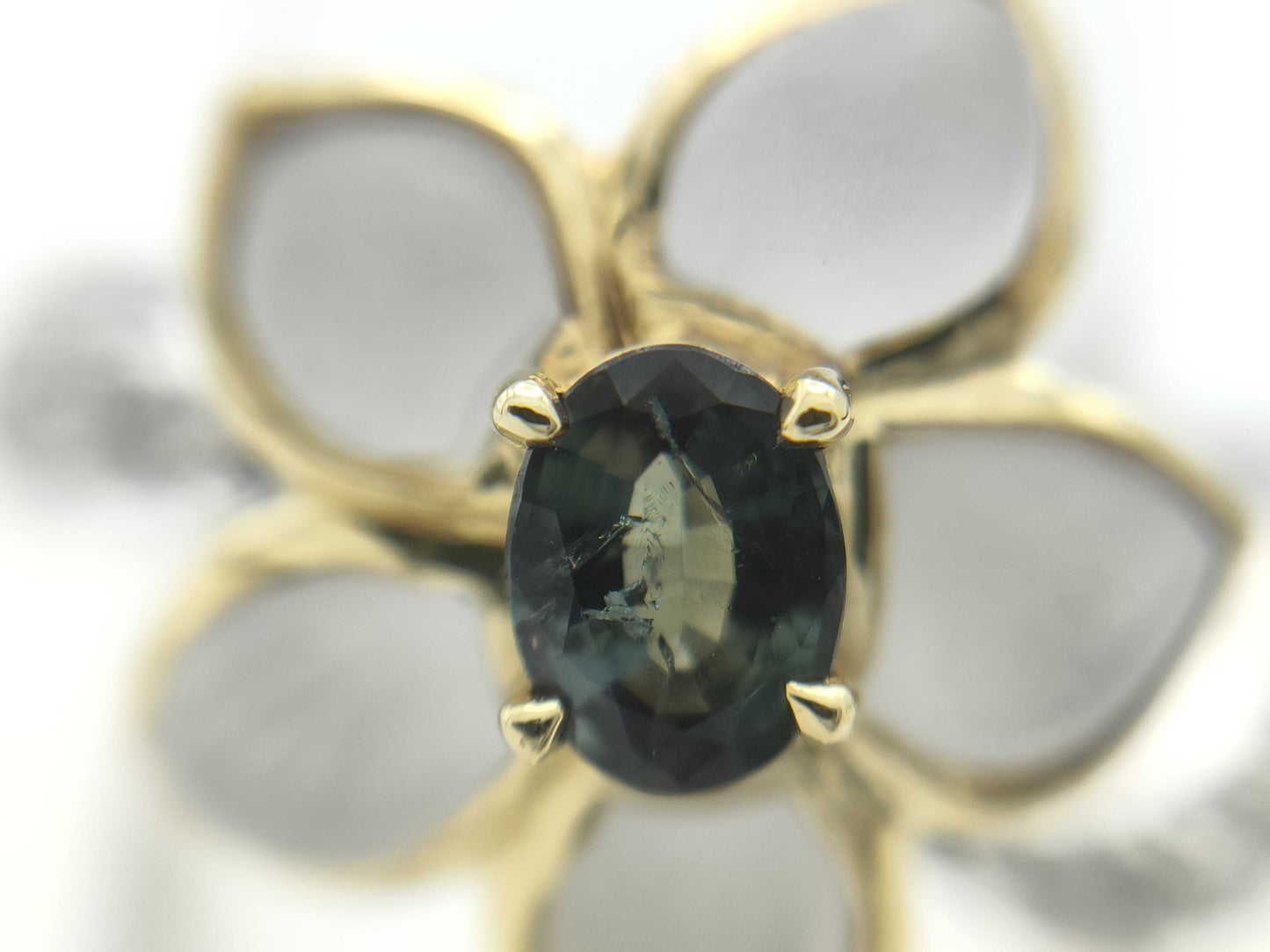 JEWEL STUDIO AX0.30ct QZ1.72ct D0.32ct K18/PT900 8.4g Ring