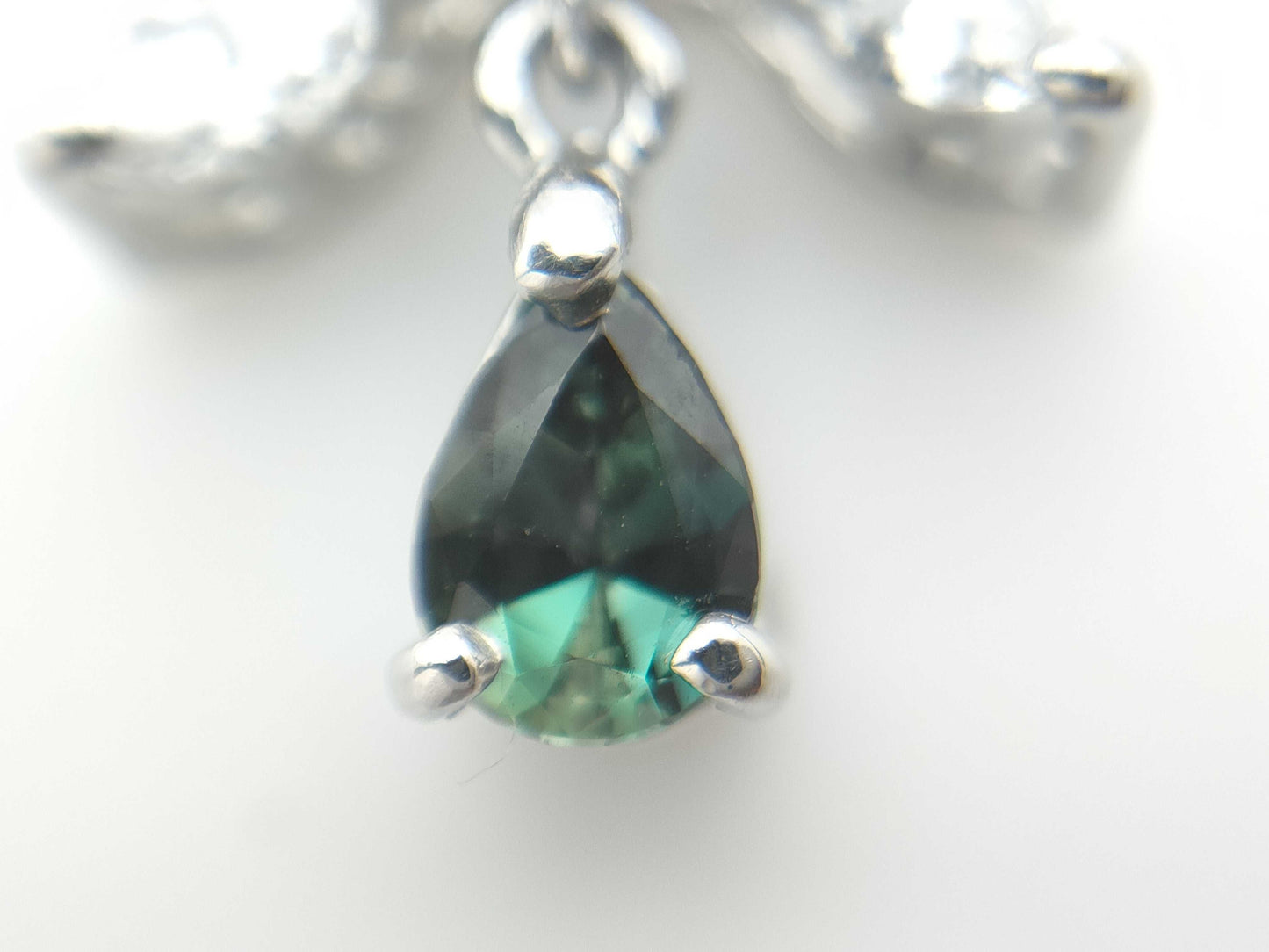 AX0.22ct D0.18ct PT900/850 4.4g Necklace