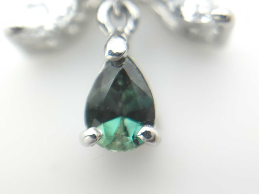 AX0.22ct D0.18ct PT900/850 4.4g Necklace