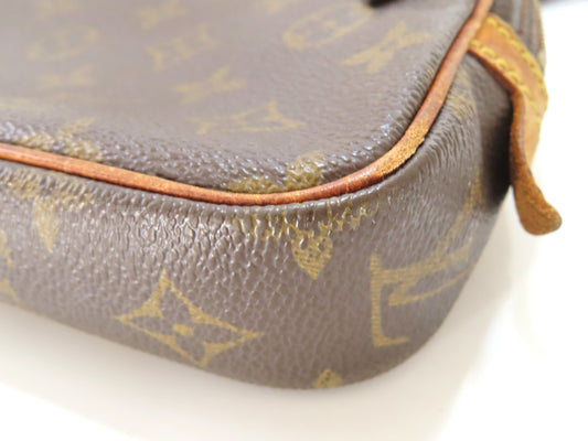 LOUIS VUITTON Monogram Pochette Marly Bandouliere M51828 DU1002 Shoulder Bag