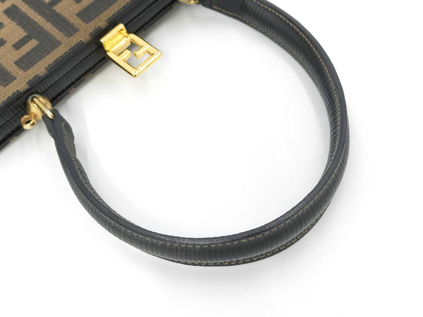 FENDI Zucca 2way Top Handle Bag Shoulder Shoulder Bag