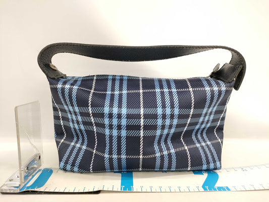 BURBERRY Nova Check Vanity Pouch Handbag
