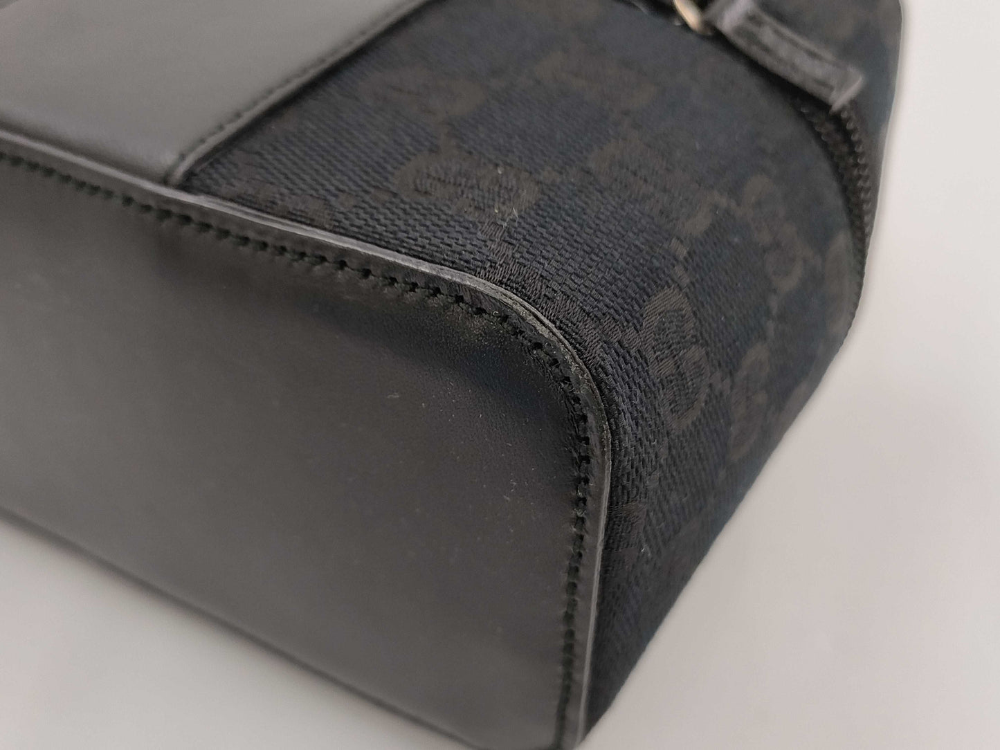GUCCI Gucci GG Canvas Vanity Bag Handbag Handbag