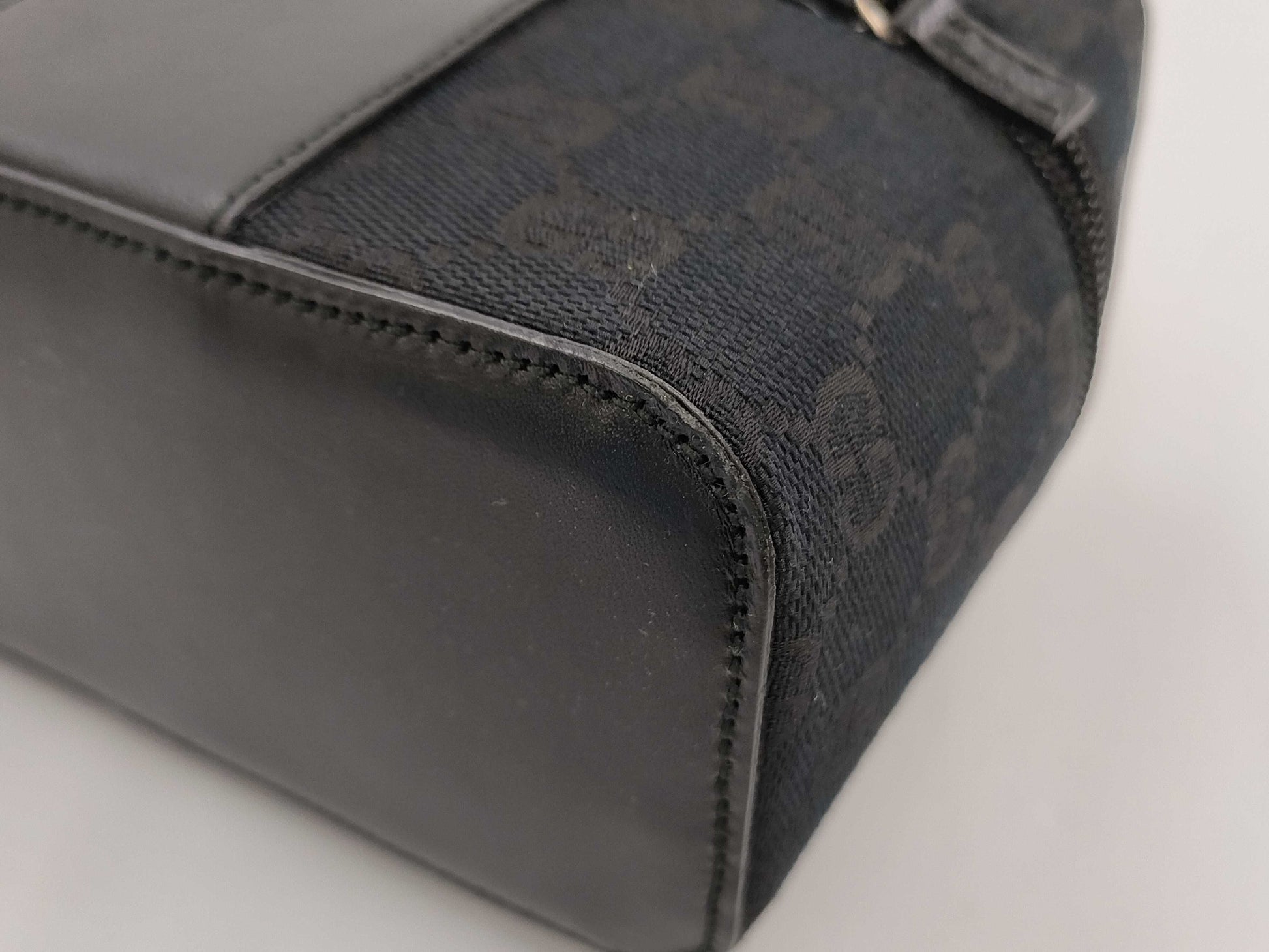 GUCCI Gucci GG Canvas Vanity Bag Handbag Handbag