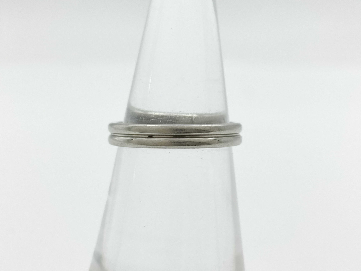 BOUCHERON Godron #51 PT950 4.9g Ring