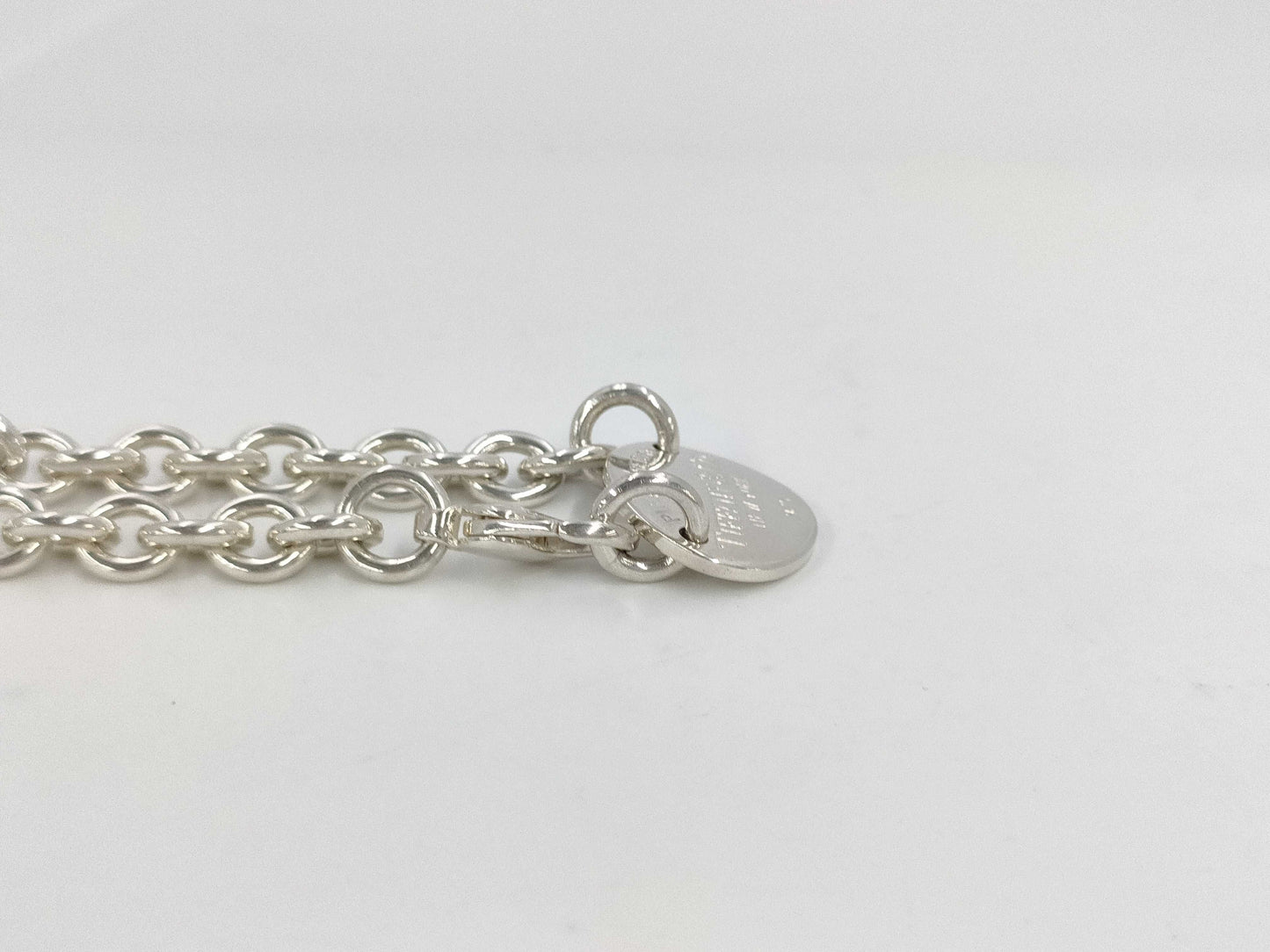 Tiffany&Co. TIFFANY&Co. Necklace Return to Oval Plate Chain SV925 Necklace