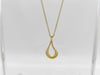 Tiffany&Co. Open Teardrop YG 750 3.8g Necklace