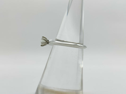Tiffany&Co. Classic Solitaire D0.26ct PT950 3.5g Ring