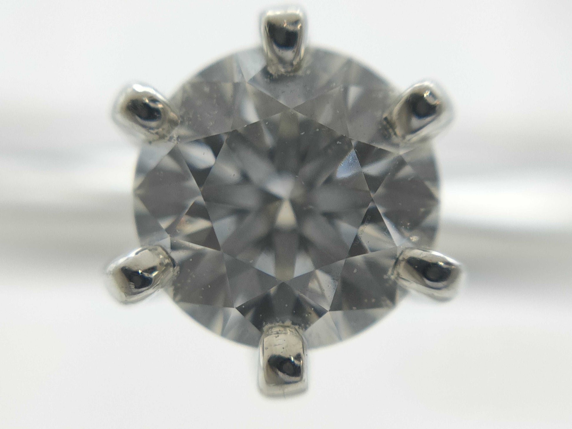 Tiffany&Co. Classic Solitaire D0.26ct PT950 3.5g Ring