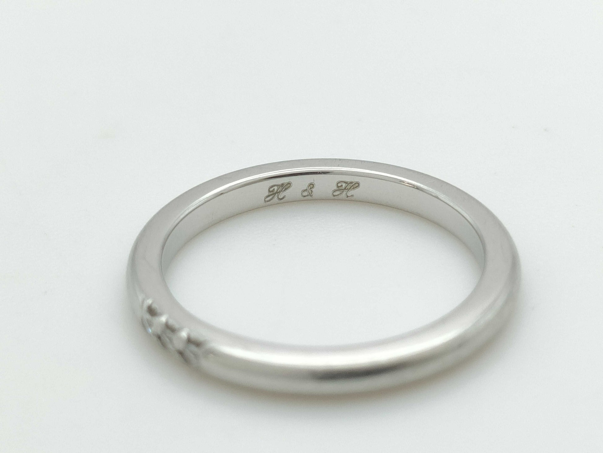 Tiffany & Co. Band 3PD PT950 3.4g Ring