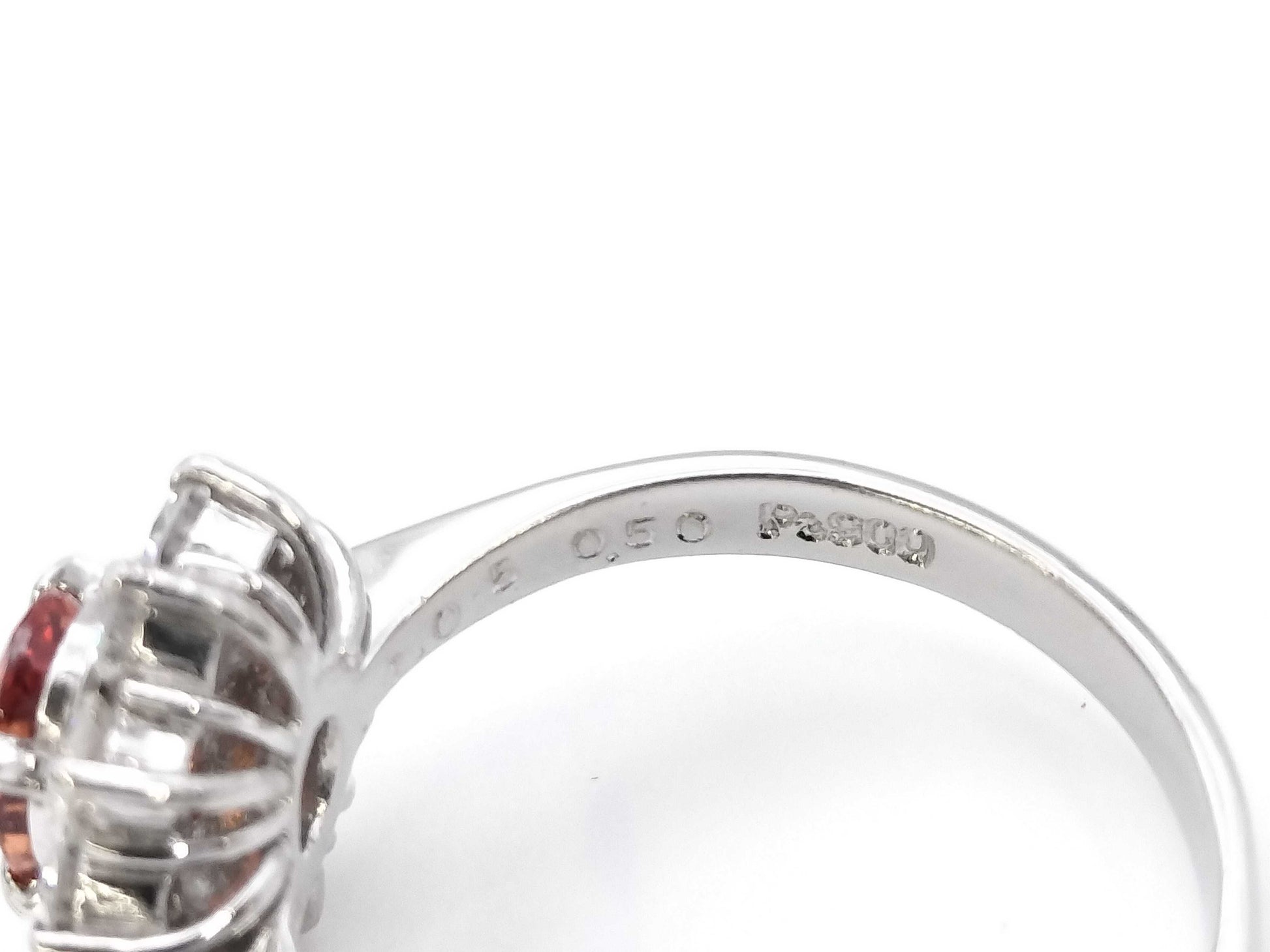 G1.05ct D0.50ct PT900 5.1g Ring