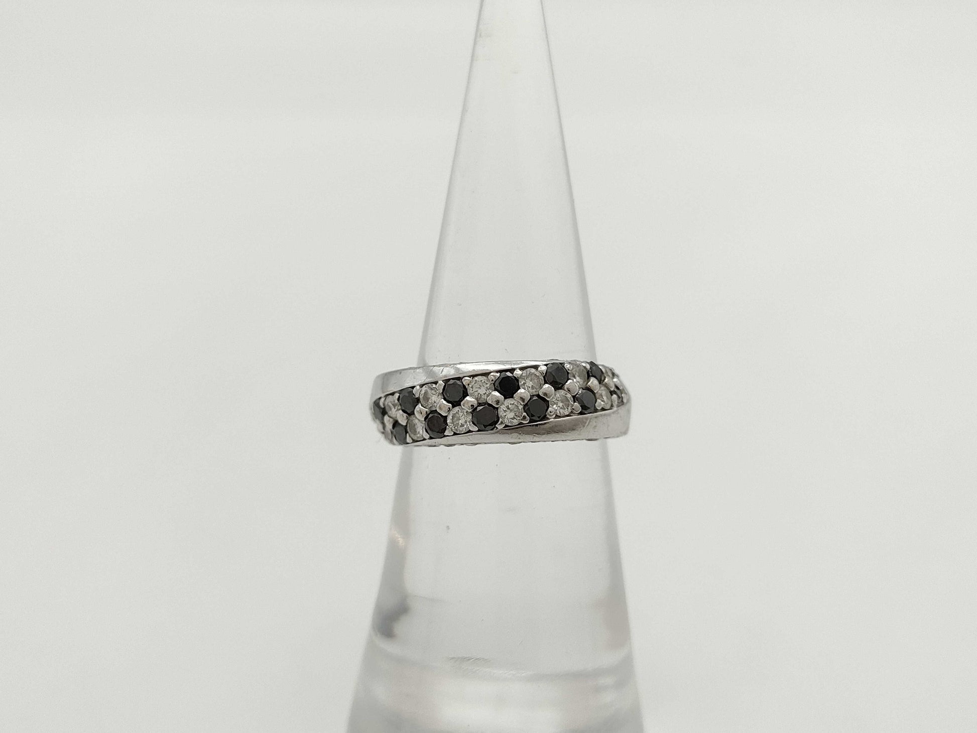D0.96ct K18WG 3.9g Ring
