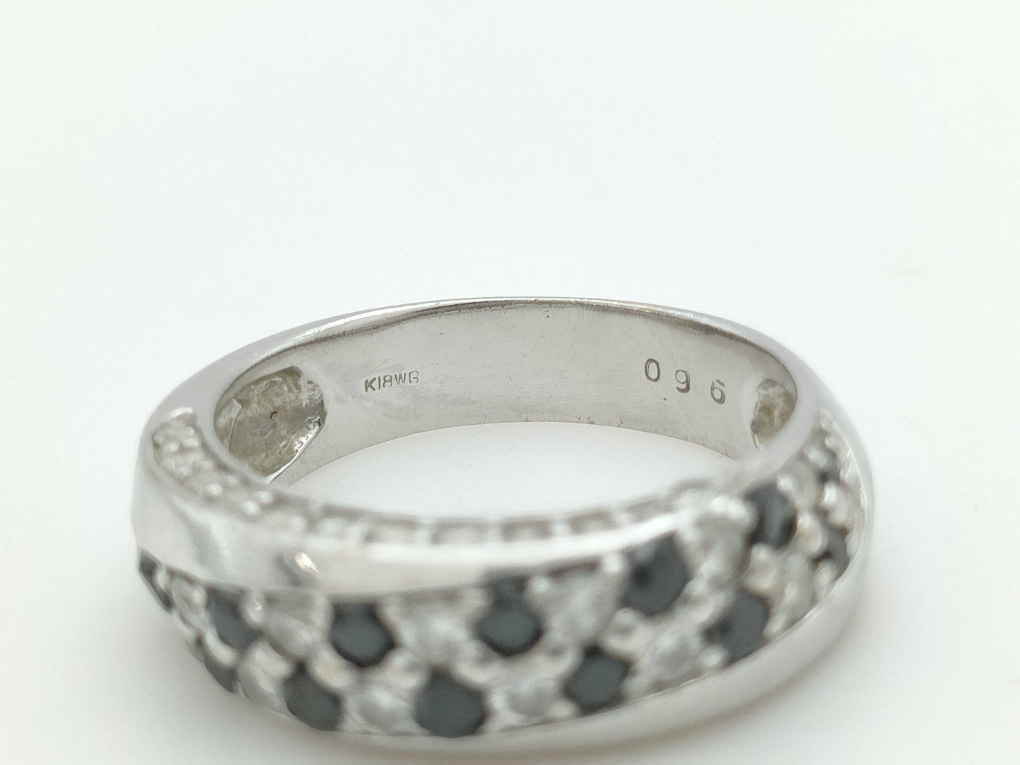 D0.96ct K18WG 3.9g Ring