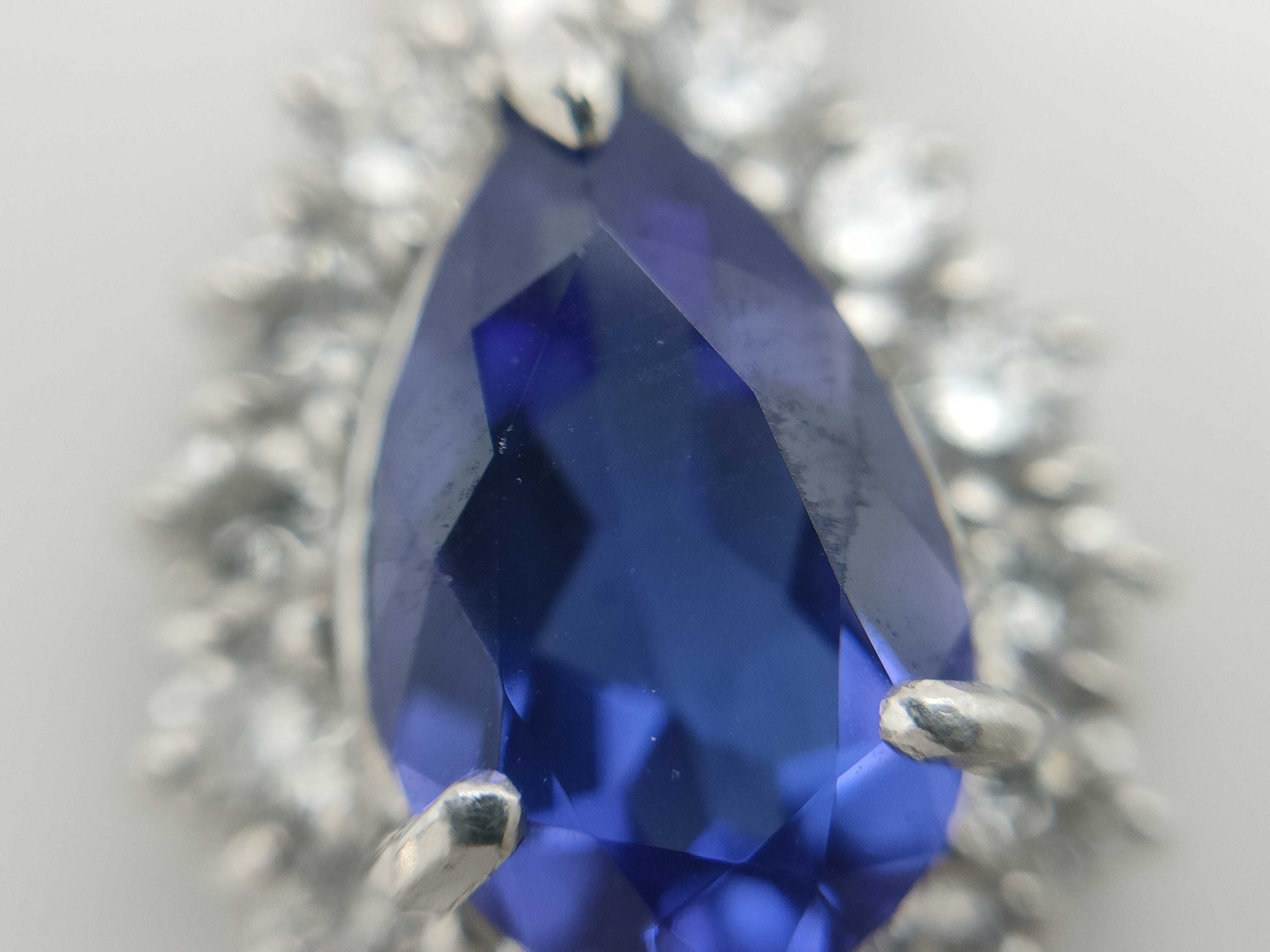TZ1.28ct D0.50ct PT900 2.8g Pendant Top