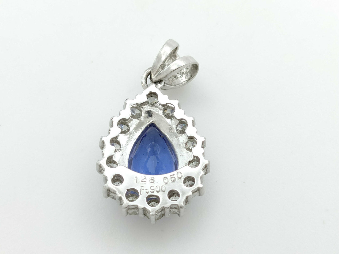 TZ1.28ct D0.50ct PT900 2.8g Pendant Top