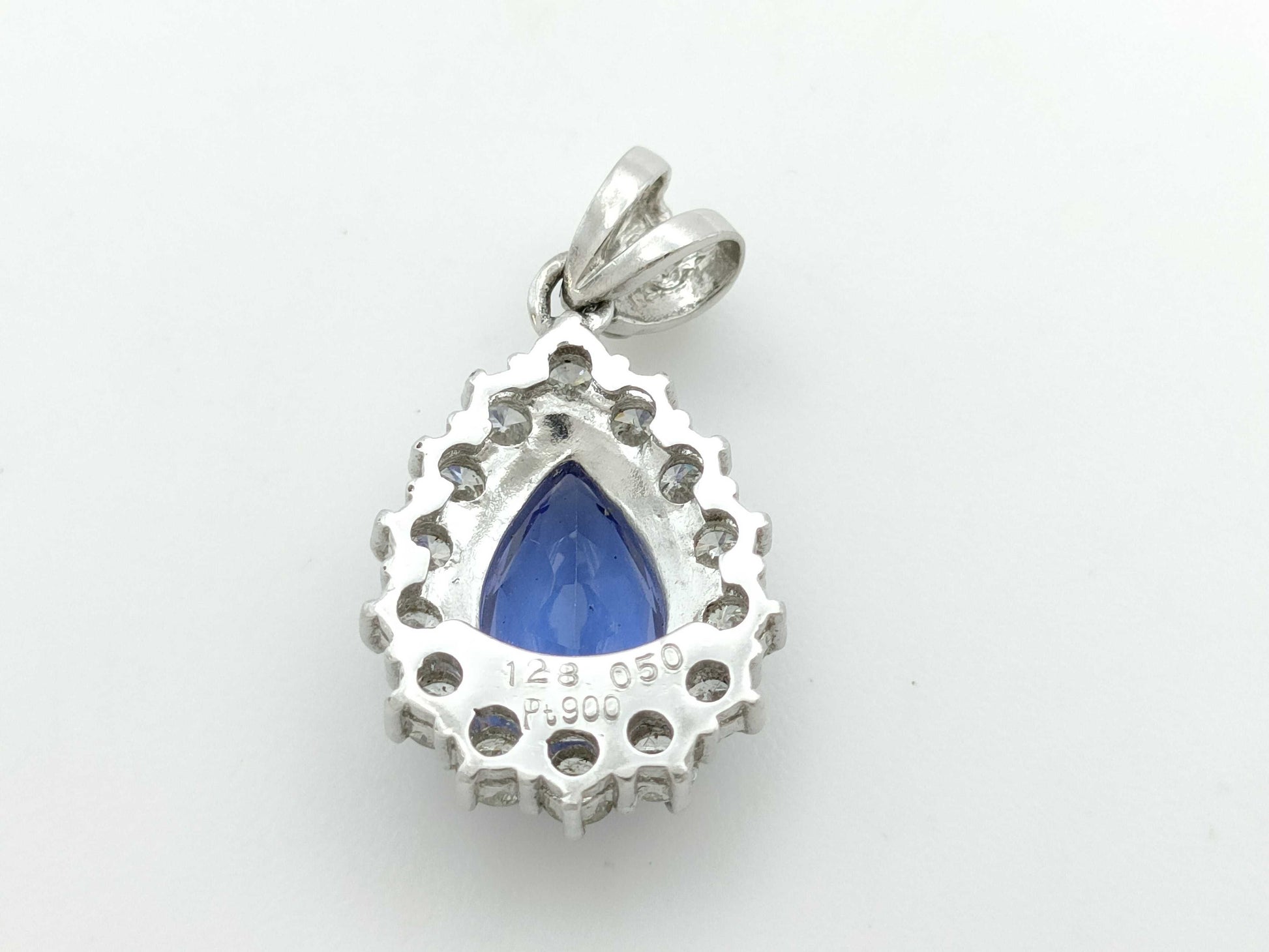 TZ1.28ct D0.50ct PT900 2.8g Pendant Top