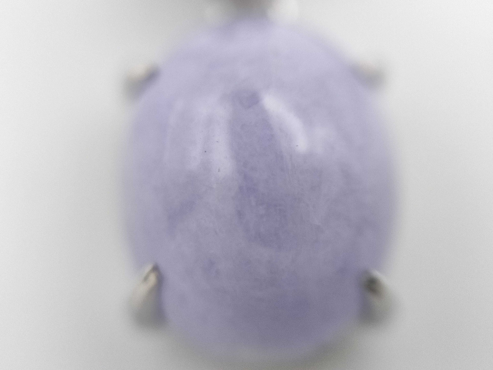 Lavender Jade 3.60ct D0.03ct PT900/850 3.8g Necklace