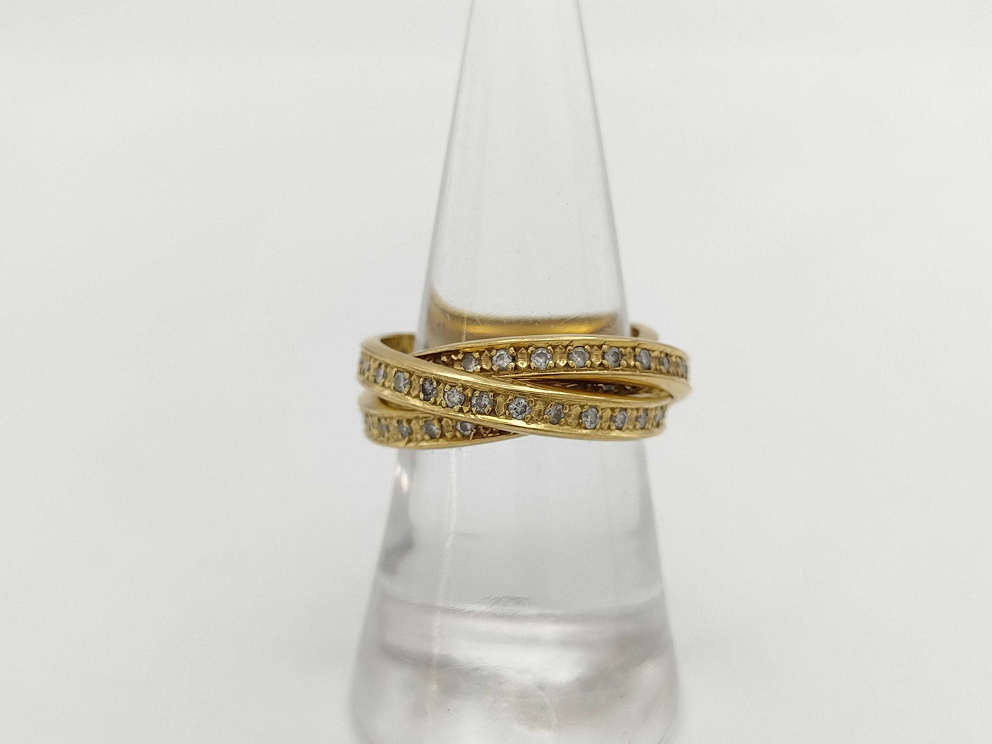D1.00ct K18 10g Ring