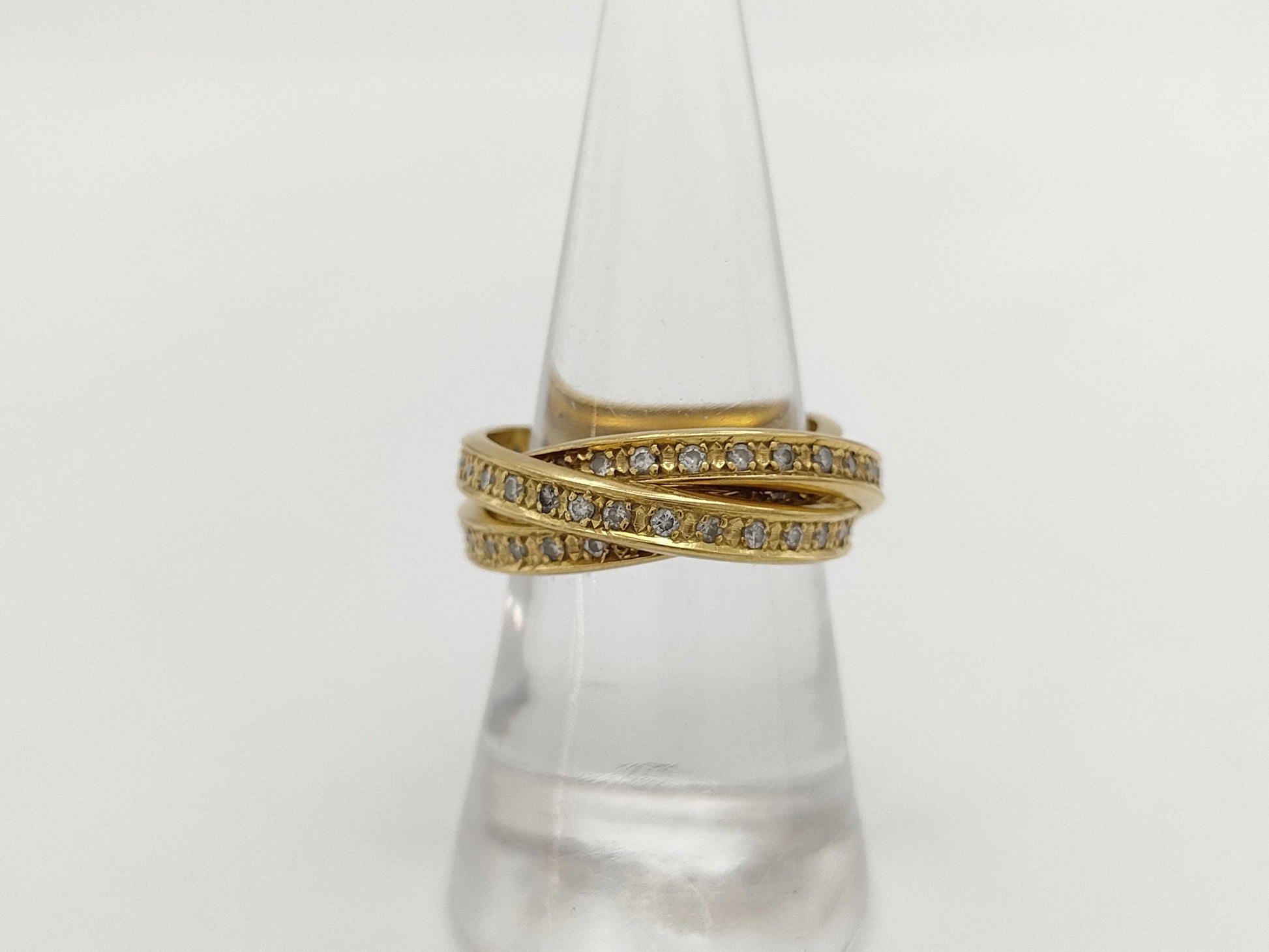 D1.00ct K18 10g Ring
