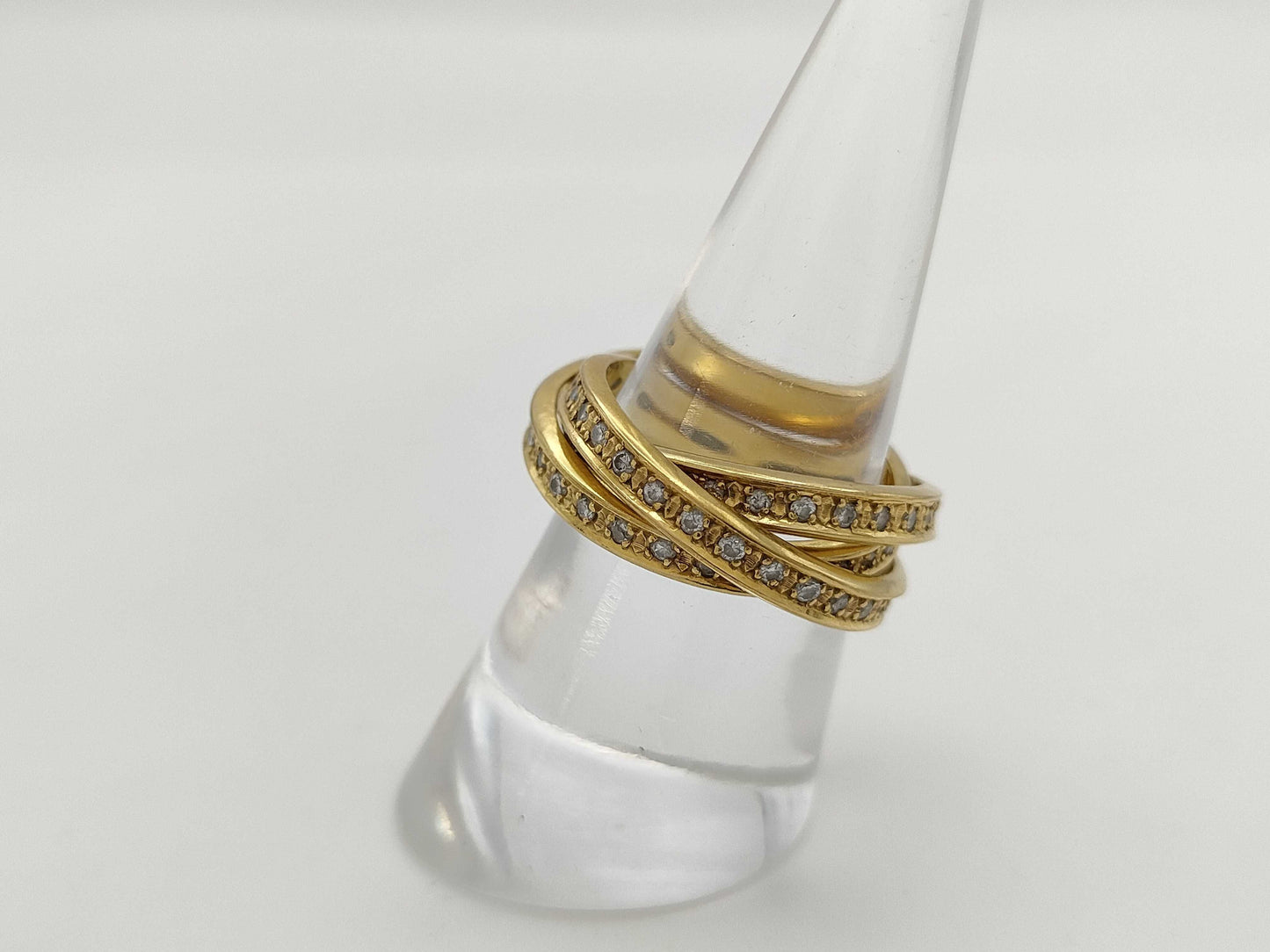 D1.00ct K18 10g Ring